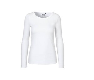 Neutral O81050 - Long-sleeved T-shirt for women White