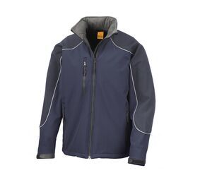 Result RS118 - Softshell jacket with hooded Navy / Navy