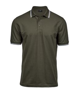 Tee Jays TJ1407 - Mens Luxury stripe stretch polo