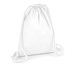 Westford mill WM260 - Organic Premium Cotton Gymsac White