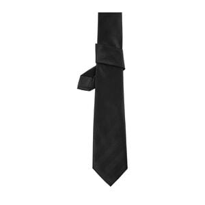 NEOBLU 03200 - Tommy Semi Plain Club Tie Deep Black