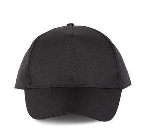 K-up KP157 - Polyester cap - 5 panels Black