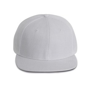 K-up KP160 - Snapback cap - 6 panels White / White