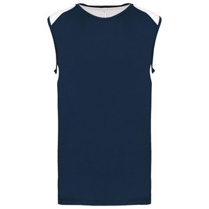 Proact PA475 - Two-tone sports vest Sporty Navy / White