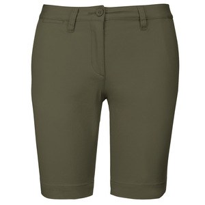 Kariban K751 - Women's chino bermudas Light Khaki