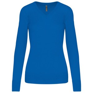 Kariban K966 - LADIES V-NECK JUMPER