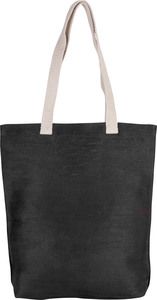 Kimood KI0229 - Shopping bag in juco Black
