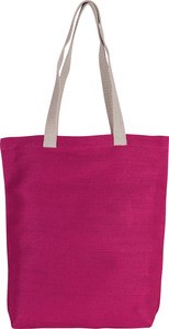 Kimood KI0229 - Shopping bag in juco Fuchsia