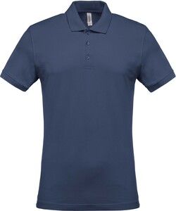 Kariban K254 - Men's short-sleeved piqué polo shirt Deep Blue