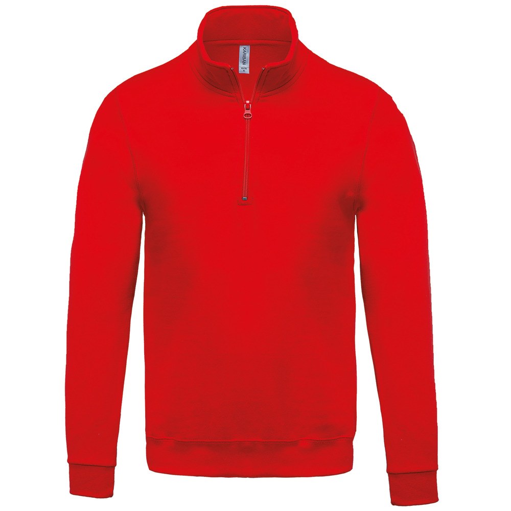 Kariban K478 - Zipped neck sweatshirt