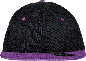 Result RC082X - Two-tone Bronx cap Black / Purple