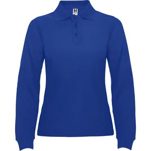 Roly PO6636 - ESTRELLA WOMAN L/S Long-sleeve polo shirt with ribbed collar and cuffs