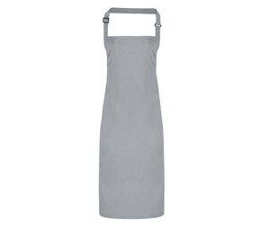 NEWGEN TB200 - Bib Apron 100% Cotton Pure Grey