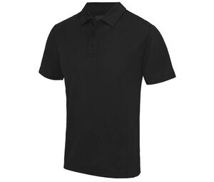 Just Cool JC040 - Breathable men's polo shirt Jet Black
