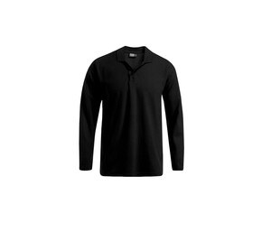 Promodoro PM4600 - Men's long-sleeved polo shirt 220 Black