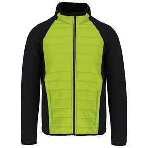 Proact PA233 - Dual-fabric sports jacket Lime / Black