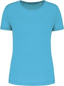 PROACT PA4021 - Ladies' Triblend round neck sports t-shirt Light Turquoise