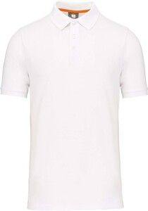 WK. Designed To Work WK207 - Men's eco-friendly polo shirt White