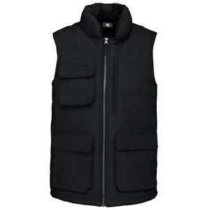 WK. Designed To Work WK615 - Quilted bodywarmer Black