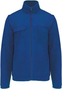 WK. Designed To Work WK9105 - Fleece jacket with removable sleeves Royal Blue
