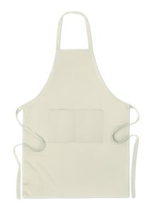 GiftRetail MO6262 - RAIPUR Organic cotton apron 200 gr/m² Beige