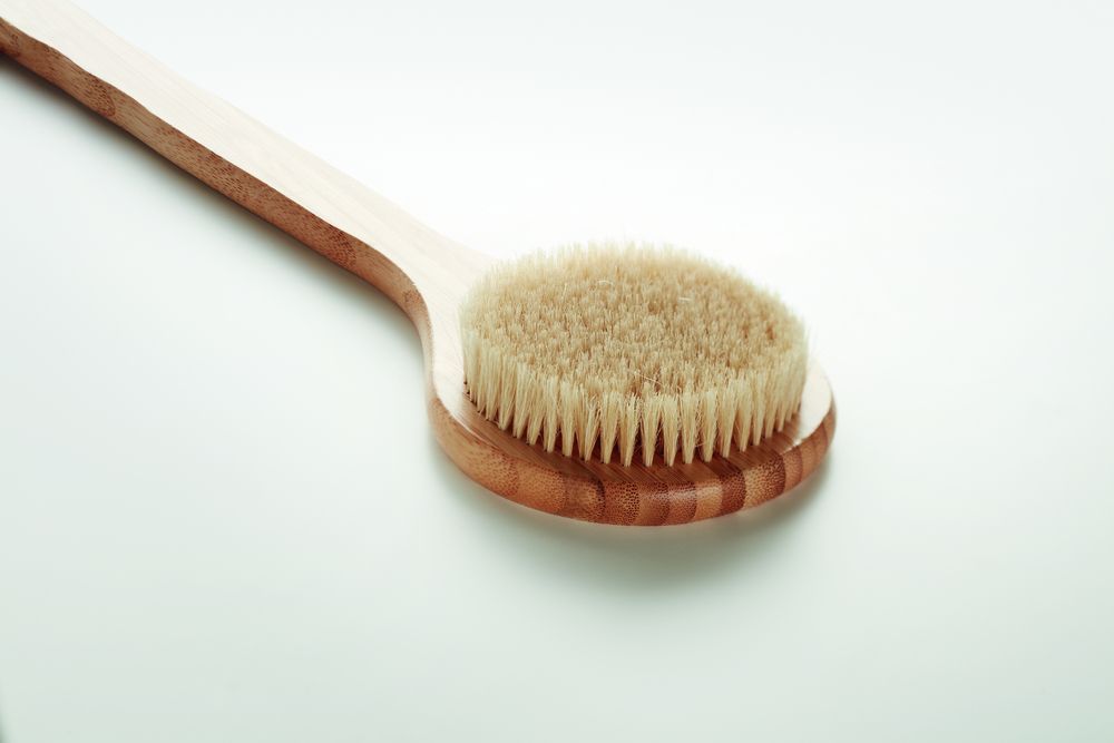 GiftRetail MO6305 - FINO Bamboo bath brush