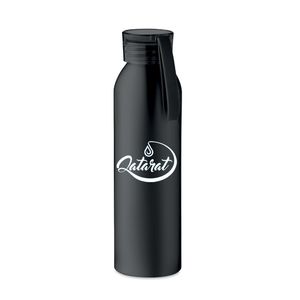 GiftRetail MO6469 - NAPIER Aluminium bottle 600ml Black
