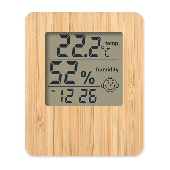 GiftRetail MO6562 - SUNCITY Bamboo weather station