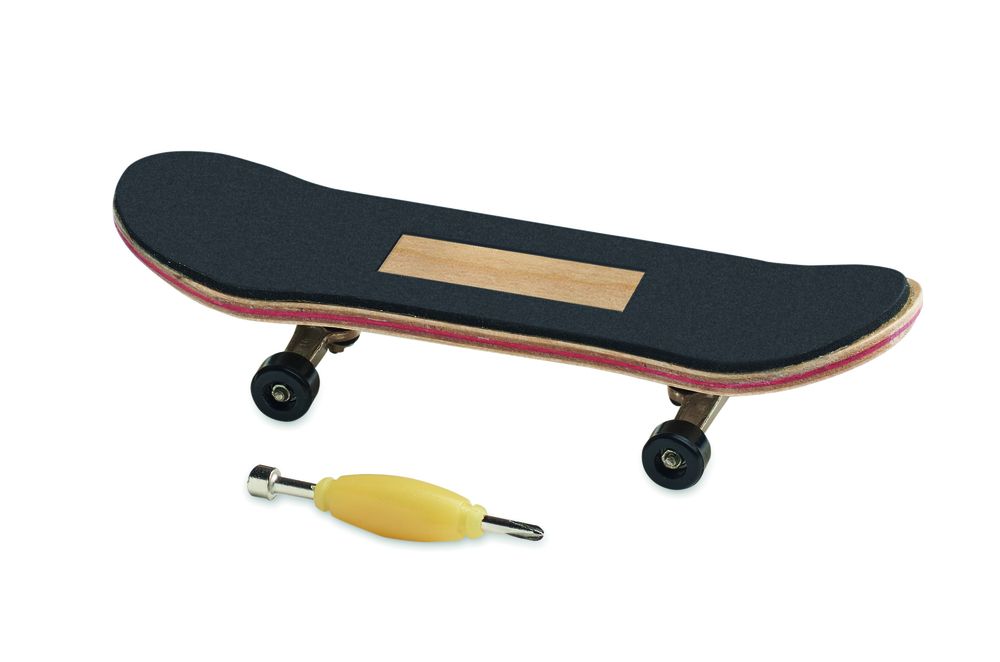 GiftRetail MO6594 - PIRUETTE Mini wooden skateboard