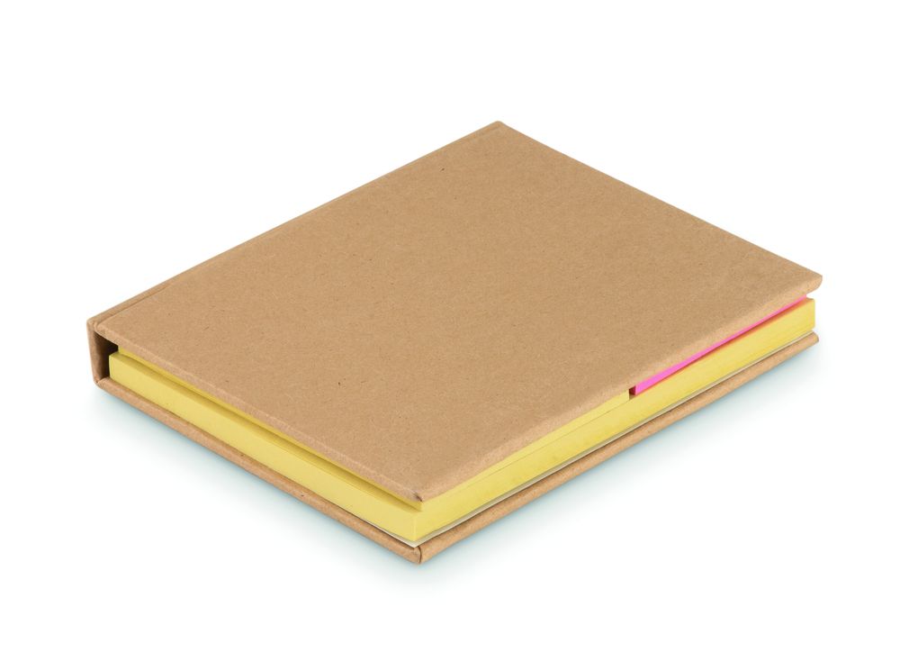 GiftRetail MO7173 - RECYCLO Sticky note memo pad recycled