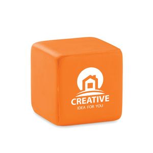 GiftRetail MO7659 - Anti-stress square Orange