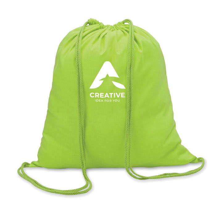GiftRetail MO8484 - COLORED 100gr/m² cotton drawstring bag