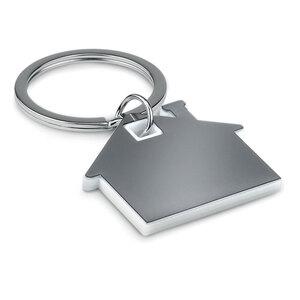 GiftRetail MO8877 - IMBA House shape plastic key ring