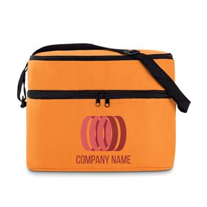 GiftRetail MO8949 - CASEY Cooler bag with 2 compartments Orange