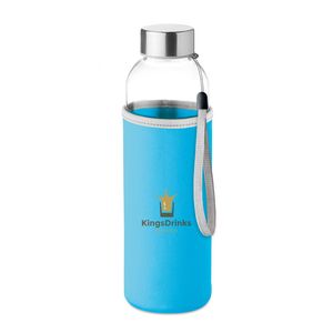 GiftRetail MO9358 - 500 ml glass bottle Turquoise