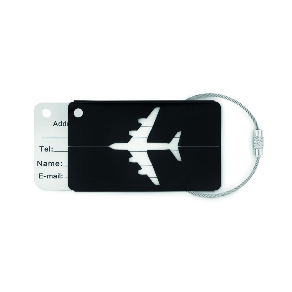 GiftRetail MO9508 - FLY TAG Aluminium luggage tag