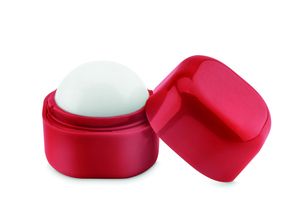 GiftRetail MO9586 - LIPS Lip balm in cube box Red