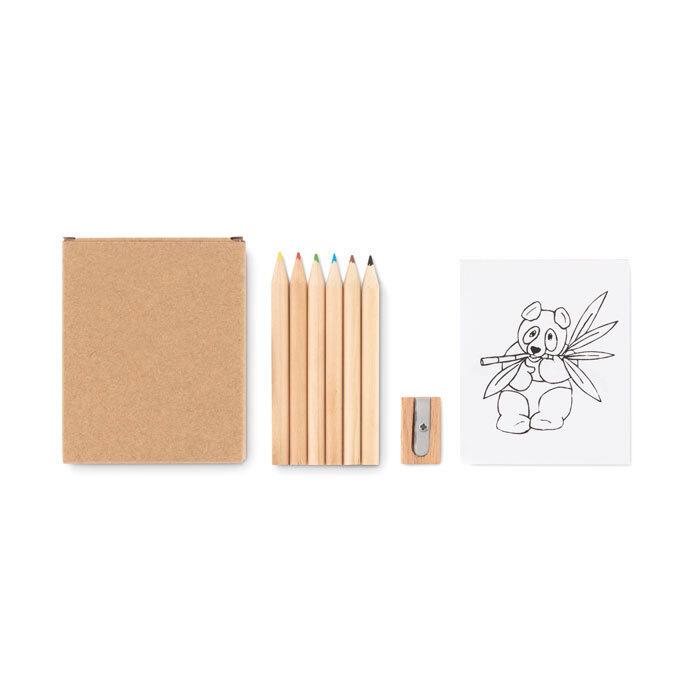 GiftRetail MO9873 - LITTLE VANGOGH Colouring set