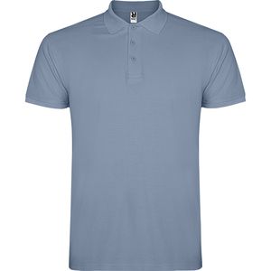 Roly PO6638 - STAR Short-sleeve polo shirt for men ZEN BLUE