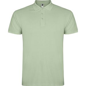 Roly PO6638 - STAR Short-sleeve polo shirt for men MIST GREEN