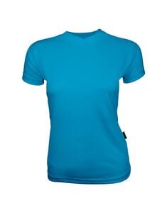 Mustaghata STEP - T-SHIRT RUNNING FOR WOMEN 140 G Atoll (ciel)