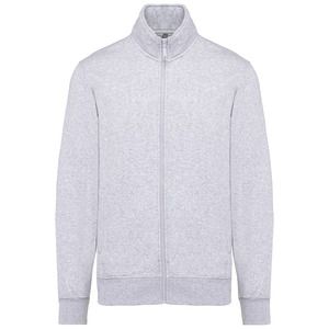 Kariban K4010 - Men's fleece cadet jacket Oxford Grey