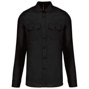 Kariban K505 - Mens long-sleeved pilot shirt