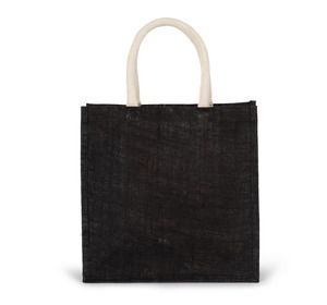 Kimood KI0274 - Jute canvas tote bag - large model