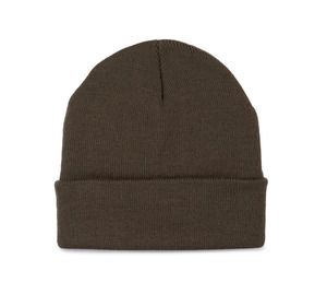 K-up KP893 - Recycled beanie with Thinsulate lining Dark Khaki