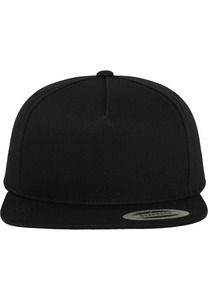 FLEXFIT FL6007 - Classic 5 Panels Snapback cap Black / Black