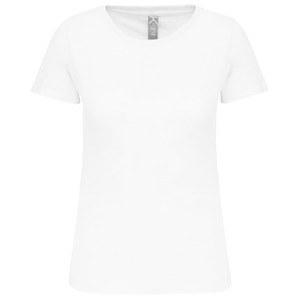 Kariban K3026IC - Ladies' BIO150IC crew neck t-shirt White