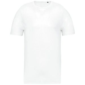 Kariban K398 - Mens short-sleeved organic t-shirt with raw edge neckline