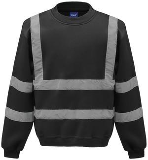 Yoko YHVJ510 - Hi-Vis crew neck Sweatshirt