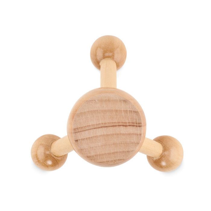 GiftRetail MO6694 - ASSA Hand held massager in wood